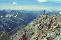 View from the summit of the Hochwanner towards the west