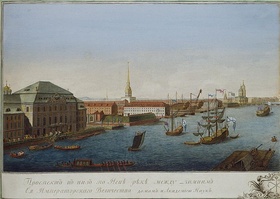 Здание Санкт-Петербургского адмиралтейства, где располагалась Адмиралтейств-коллегия