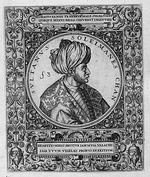 Fanciful late-16th-century representation of Süleyman Çelebi, the Ottoman prince who ruled Rumelia