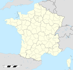 Location of USAM Nîmes Gard
