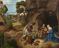 Adoration of the Shepherds, by Giorgione, c. 1505–1510, National Gallery of Art, Washington, D.C.