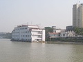 The Floatel in Kolkata located on the river