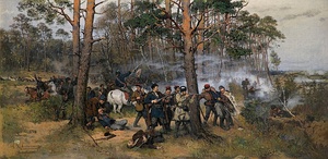 Тадеуш Айдукевич. Сцена восстания 1863 года