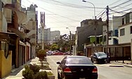 Calle La Retama ubicada en la urbanización Los Sauces.