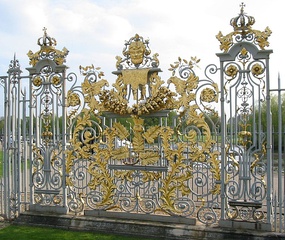 Hampton Court Palace, screen representing Scotland, c. 1700