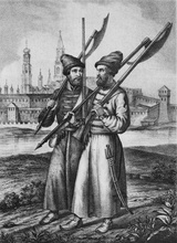 Стрельцы Московских Стрелецких полков Лутохина и Ивана Полтева, 1674 год