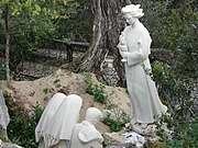 El monumento de la aparición del Ángel a los pastorcitos.