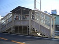 The former "west" entrance on the north side of the station in November 2004