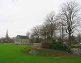 Remains of Chichester Castle, once the administrative centre of the Rape