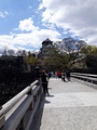 Main keep from Gokuraku Bashi (bridge)