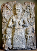 Wall relief probably depicting Ashur, 21st–16th century BC
