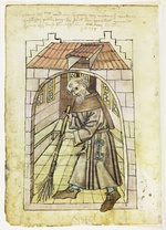 Monk sweeping the floor (1472)