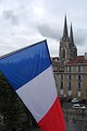 Флаг Франции над Кафедральным собором