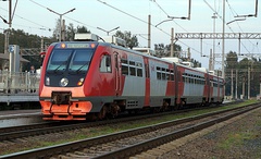 Дизель-поезд РА2-103, станция Зеленогорск