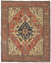 Antique Serapi carpet, circa 1875