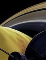 Cassini orbiting Saturn before Grand Finale (artist concepts)