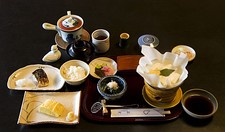 Different varieties of nigiri-sushi