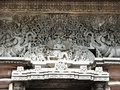 Soapstone sculpture on the Hoysala temple at Belur, India[20]