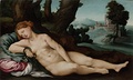 «Умирающая Клеопатра», Ян ван Скорел (1523)