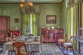 Dining room at Sam Bell Maxey House in Paris, TX