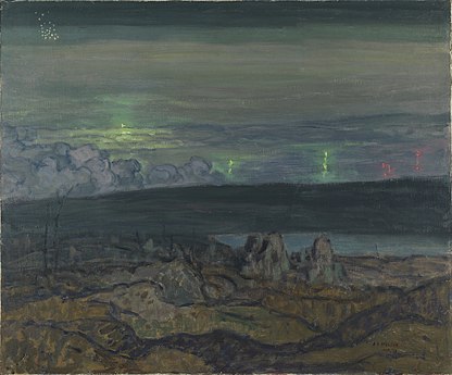 Gas Attack, Lievin, 1918, Canadian War Museum, Ottawa, Ontario