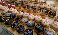 Sufganiyot from a bakery in Jerusalem