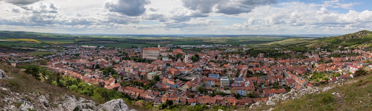  Panorama view from the Svatý Kopeček Hill