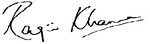 Ragini Khanna signature