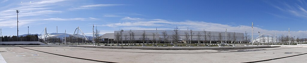  Panorama of Athens Olympic Sports Complex.