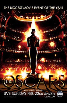 Official promoting the 81st Academy Awards in 2009.