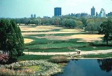 The Great Lawn before renovations in the late 1970s