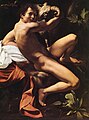Caravaggio John the Baptist (Youth with a Ram) 1602