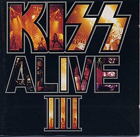 Обложка альбома Kiss «Alive III» (1993)