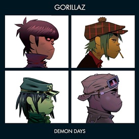 Обложка альбома Gorillaz «Demon Days» (2005)