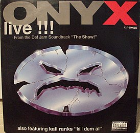 Обложка сингла Onyx «Live Niguz» (1995)