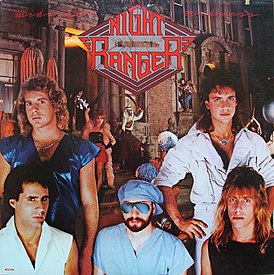 Обложка альбома Night Ranger «Midnight Madness» (1983)