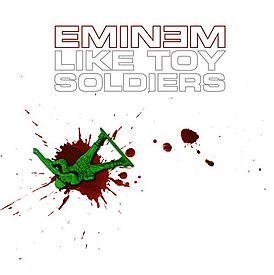 Обложка сингла Эминема «Like Toy Soldiers» (2005)