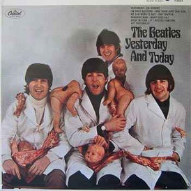 Обложка альбома The Beatles «Yesterday and Today» (1966)