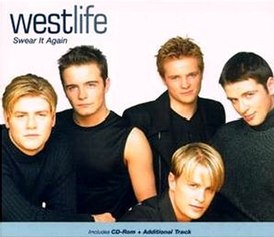 Обложка сингла Westlife «Swear It Again» (1999)