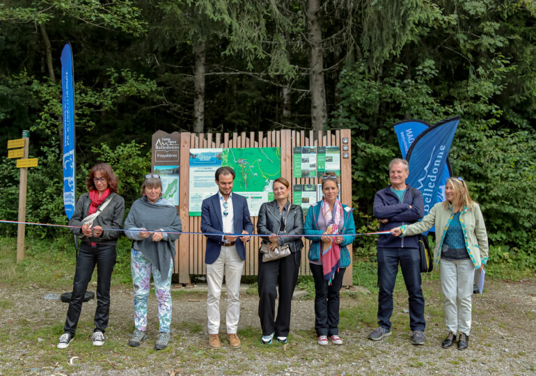 Inauguration du premier camp de base en Belledonne