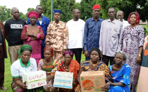 Tchad : CERNE fait un don de kits sanitaires à la sous-préfecture de Bao