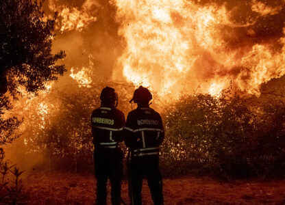 APTOPIX Portugal Wildfires