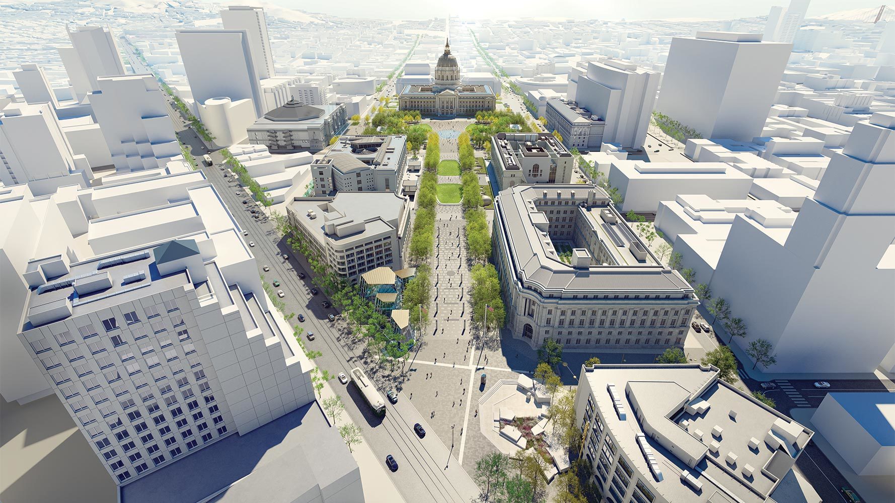 Civic Center Public Space Plan for San Francisco