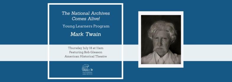 Meet Mark Twain Young Learners Program flyer