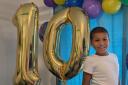 Alexander Josephs celebrating his 10th birthday (Family handout/PA)