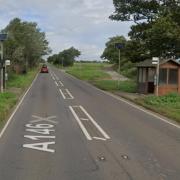 A biker has died in a crash at Stockton