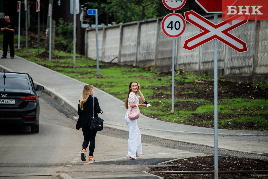 В Сыктывкаре торжественно открыли отремонтированную Индустриальную улицу