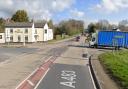 Llynclys Crossroads between Oswestry and Welshpool.