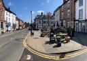 Llanfyllin Town Centre.