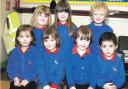 Llanfyllin Primary School reception class in 2010.